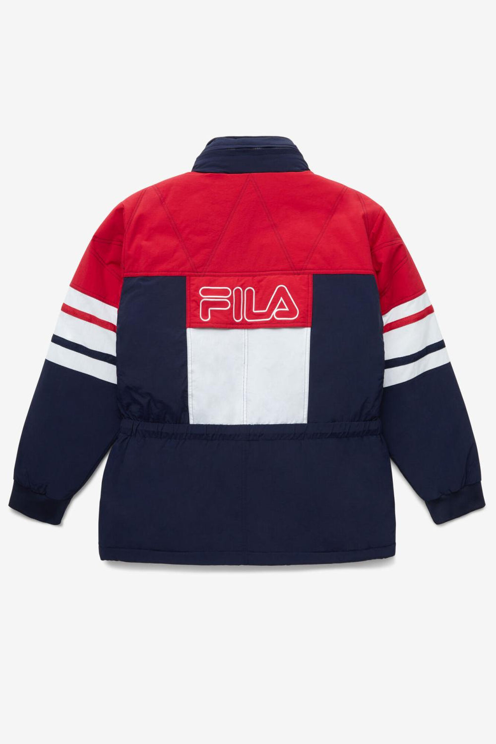 FILA Golia Parka Jacket 410 PEACOAT / RED / WHITE | Men Sweaters &amp; Outerwear