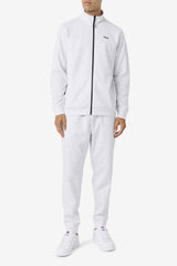 FILA Gonal Zip Jacket 078 BLEACHED MARL / BLACK | Men Sweaters &amp; Outerwear