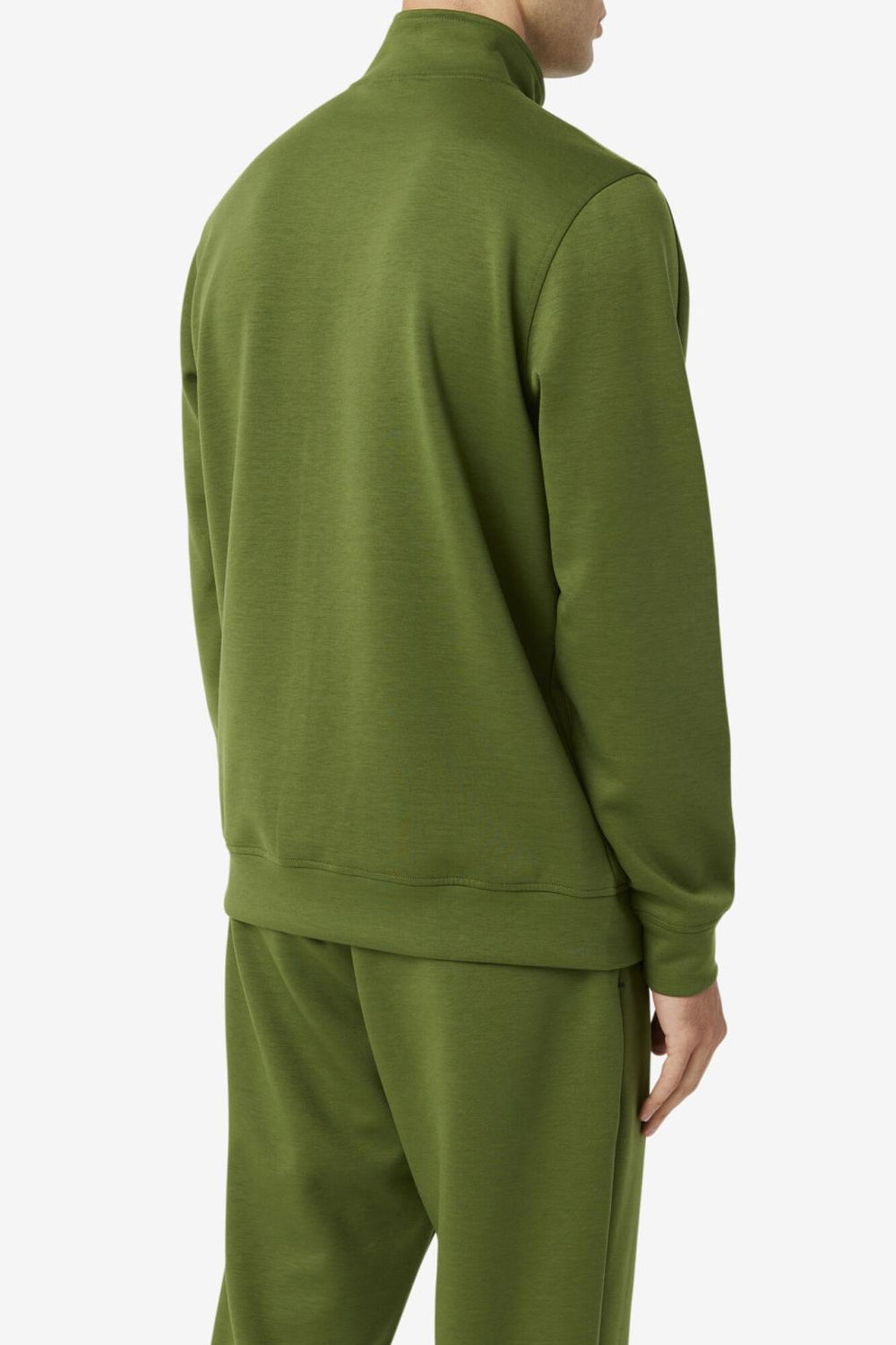 FILA Gonal Zip Jacket 303 CHIVE / BLACK | Men Sweaters &amp; Outerwear