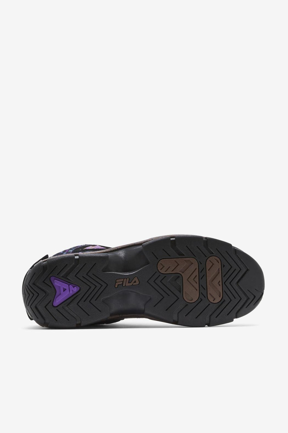 FILA Grant Hill 2 Outdoor 972 BLACK / PINECONE / ELECTRIC PURPLE | Men Boots