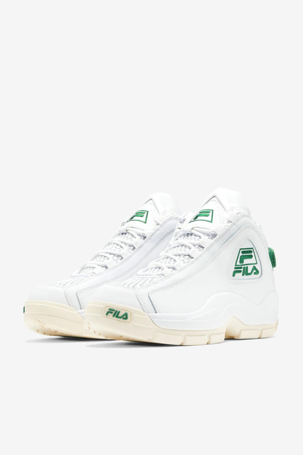 FILA Grant Hill 2 Woven 142 WHITE / GARDENIA / AMAZON | Men Sneakers &amp; Lifestyle