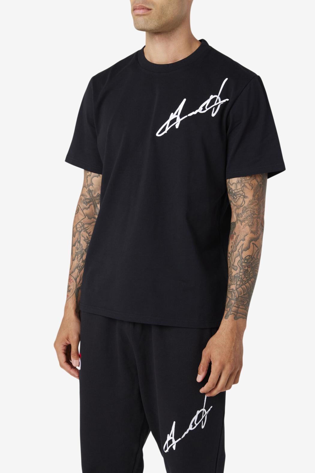 FILA Grant Hill Cormac Tee 001 BLACK | Men Tops