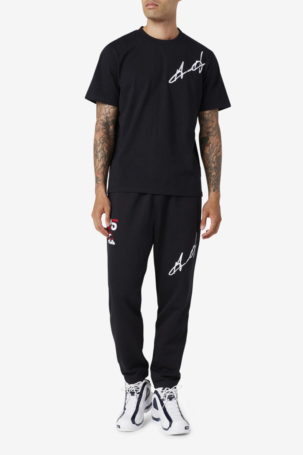 FILA Grant Hill Cormac Tee 001 BLACK | Men Tops