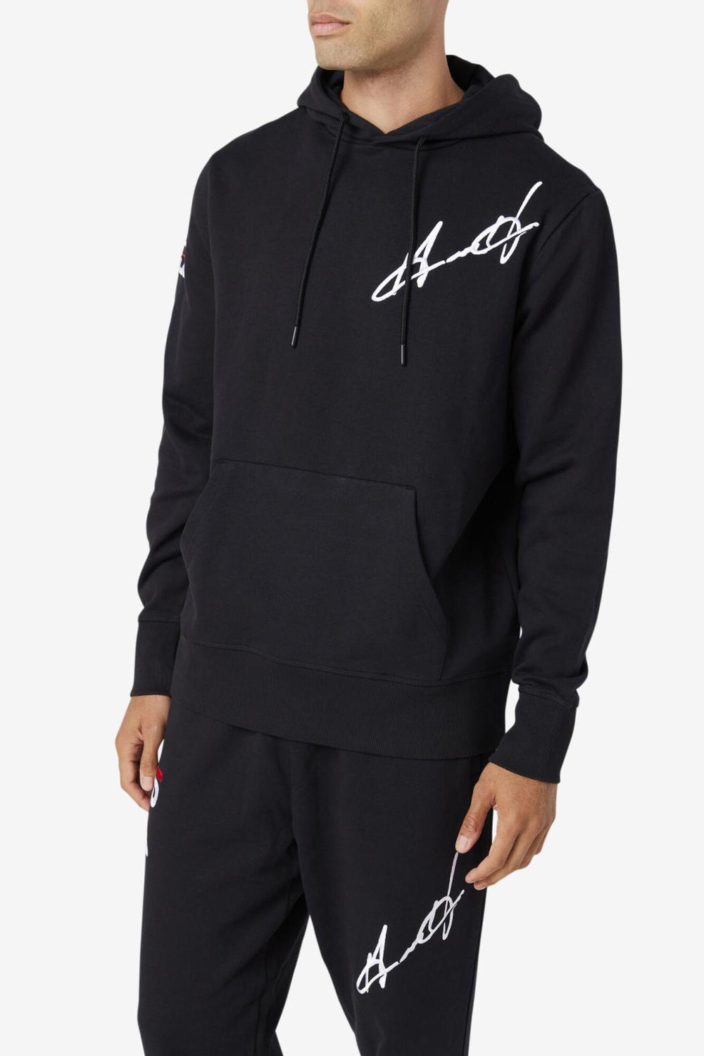 FILA Grant Hill Lazarus Hoodie 001 BLACK | Men Sweatshirts &amp; Hoodies