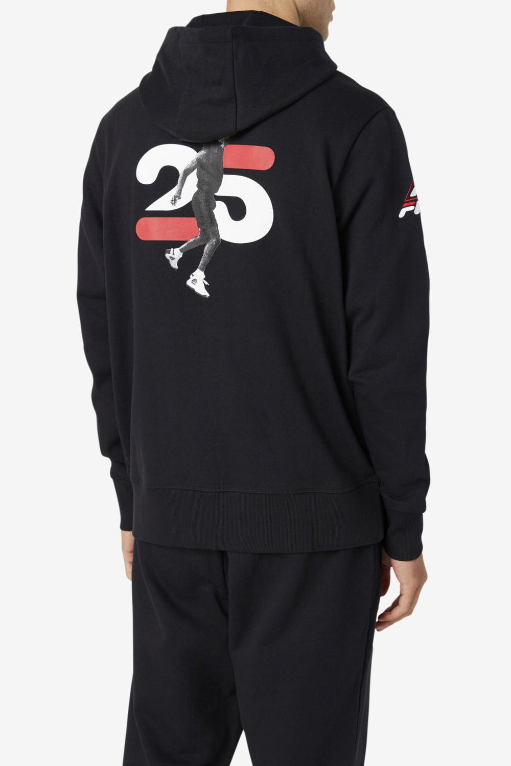 FILA Grant Hill Lazarus Hoodie 001 BLACK | Men Sweatshirts &amp; Hoodies