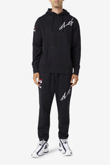 FILA Grant Hill Lazarus Hoodie 001 BLACK | Men Sweatshirts &amp; Hoodies