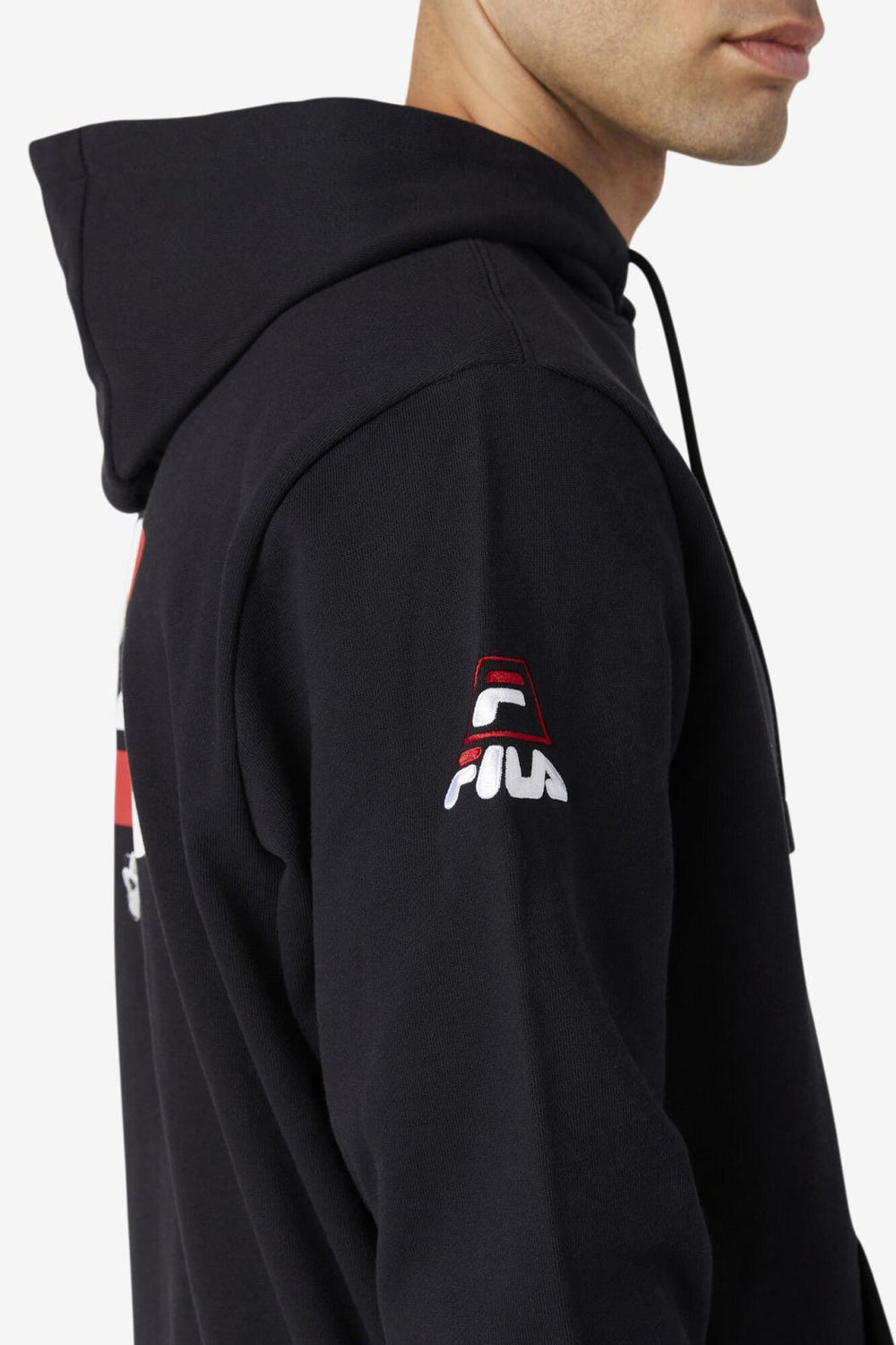 FILA Grant Hill Lazarus Hoodie 001 BLACK | Men Sweatshirts &amp; Hoodies