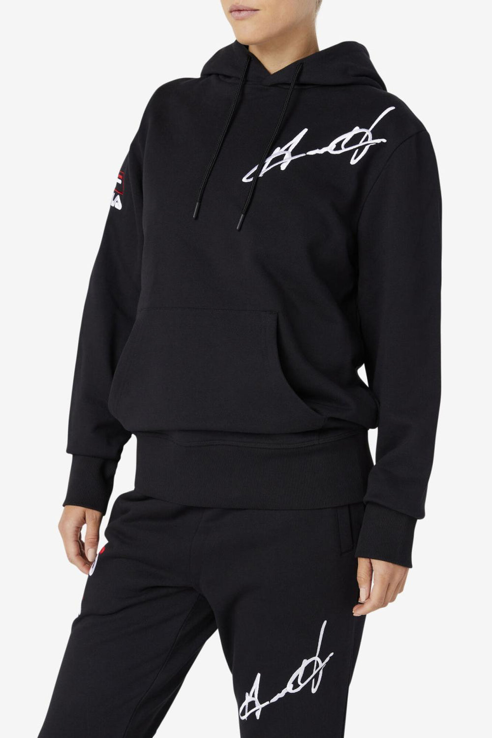 FILA Grant Hill Lazarus Hoodie 001 BLACK | Men Sweatshirts &amp; Hoodies