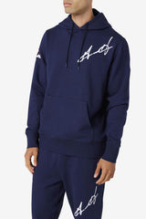FILA Grant Hill Lazarus Hoodie 410 NAVY | Men Sweatshirts &amp; Hoodies