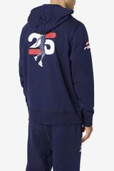 FILA Grant Hill Lazarus Hoodie 410 NAVY | Men Sweatshirts &amp; Hoodies
