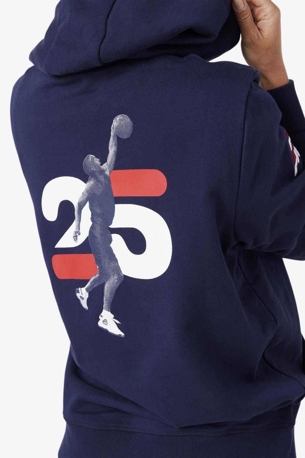 FILA Grant Hill Lazarus Hoodie 410 NAVY | Men Sweatshirts &amp; Hoodies