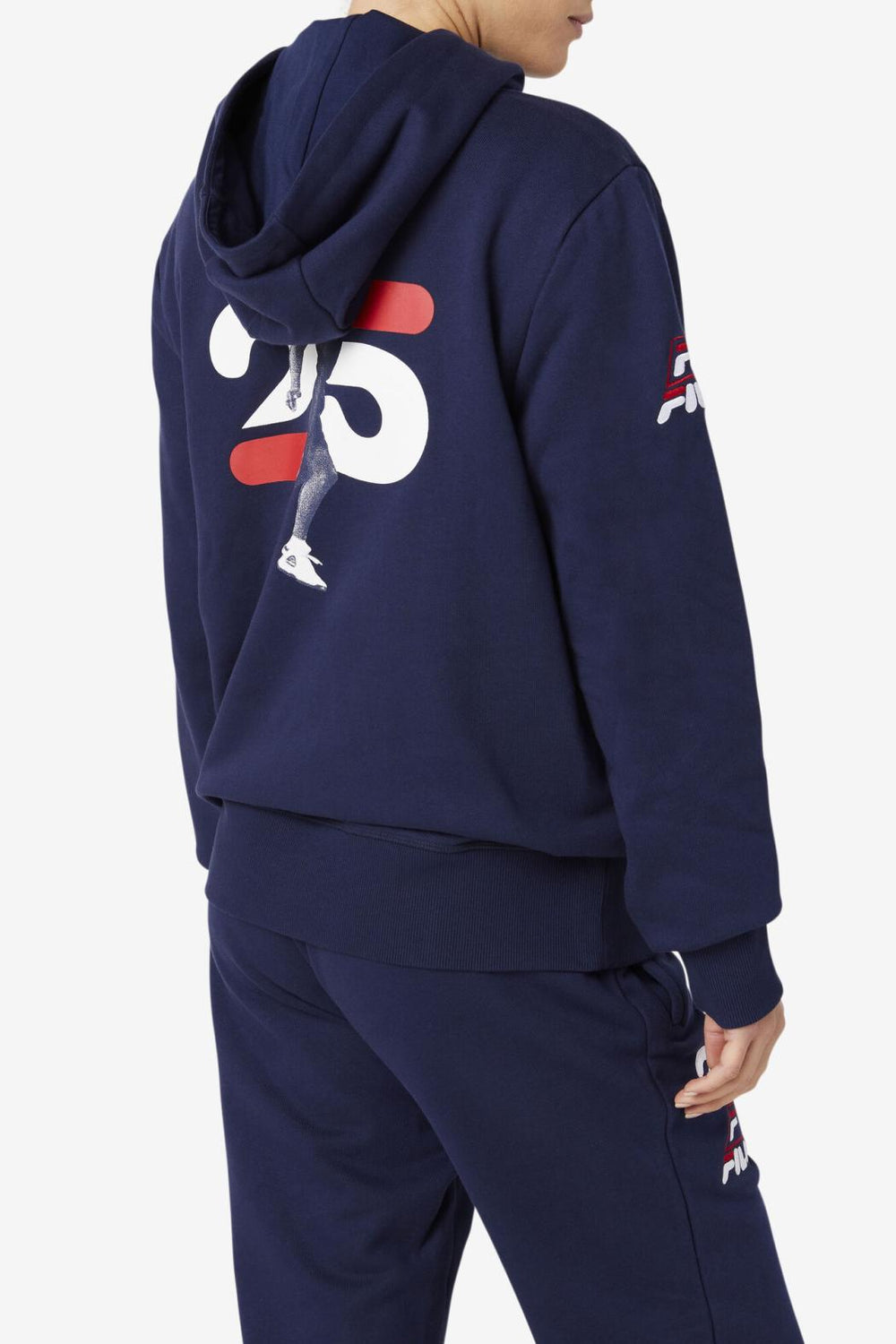 FILA Grant Hill Lazarus Hoodie 410 NAVY | Men Sweatshirts &amp; Hoodies