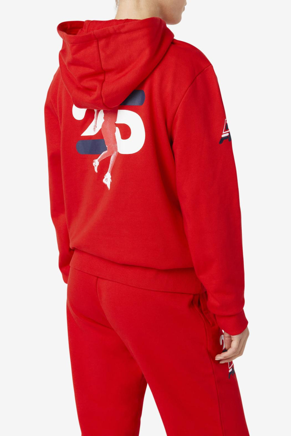 FILA Grant Hill Lazarus Hoodie 620 RED | Men Sweatshirts &amp; Hoodies
