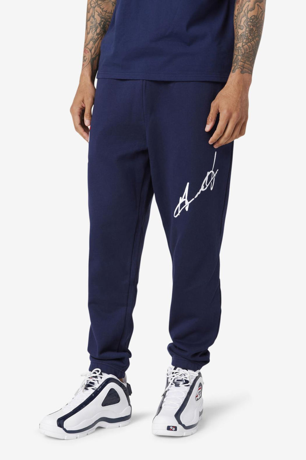 FILA Grant Hill Orson Pant 410 NAVY | Men Pants &amp; Shorts