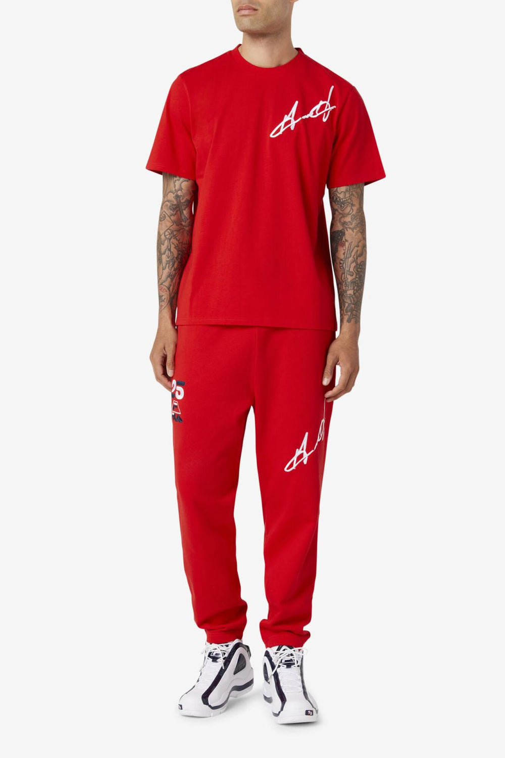FILA Grant Hill Orson Pant 620 RED | Men Pants &amp; Shorts