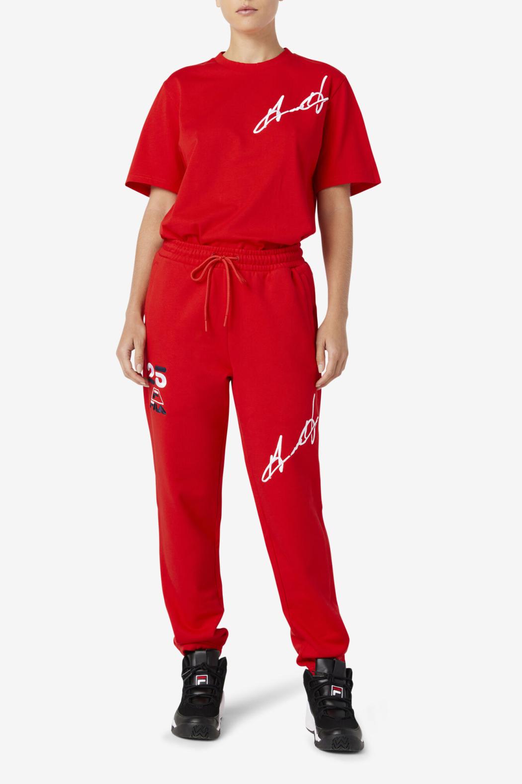 FILA Grant Hill Orson Pant 620 RED | Men Pants &amp; Shorts