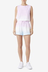 FILA Gretta Short 534 WINSOM ORCHID / CRYSTAL BLUE / TENDER PEACH | Women Shorts &amp; Pants