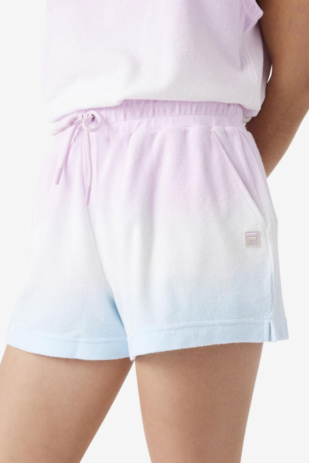 FILA Gretta Short 534 WINSOM ORCHID / CRYSTAL BLUE / TENDER PEACH | Women Shorts &amp; Pants