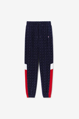 FILA Helen Velour Jogger 410 FILA NAVY / FILA RED / WHITE | Women Shorts &amp; Pants