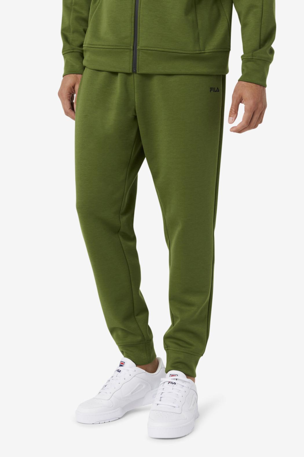 FILA Himmat Jogger 303 CHIVE / BLACK | Men Pants &amp; Shorts