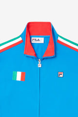 FILA Italy Track Jacket 420 PRINCE BLUE / RED | Men Sweatsuits &amp; Tracksuits