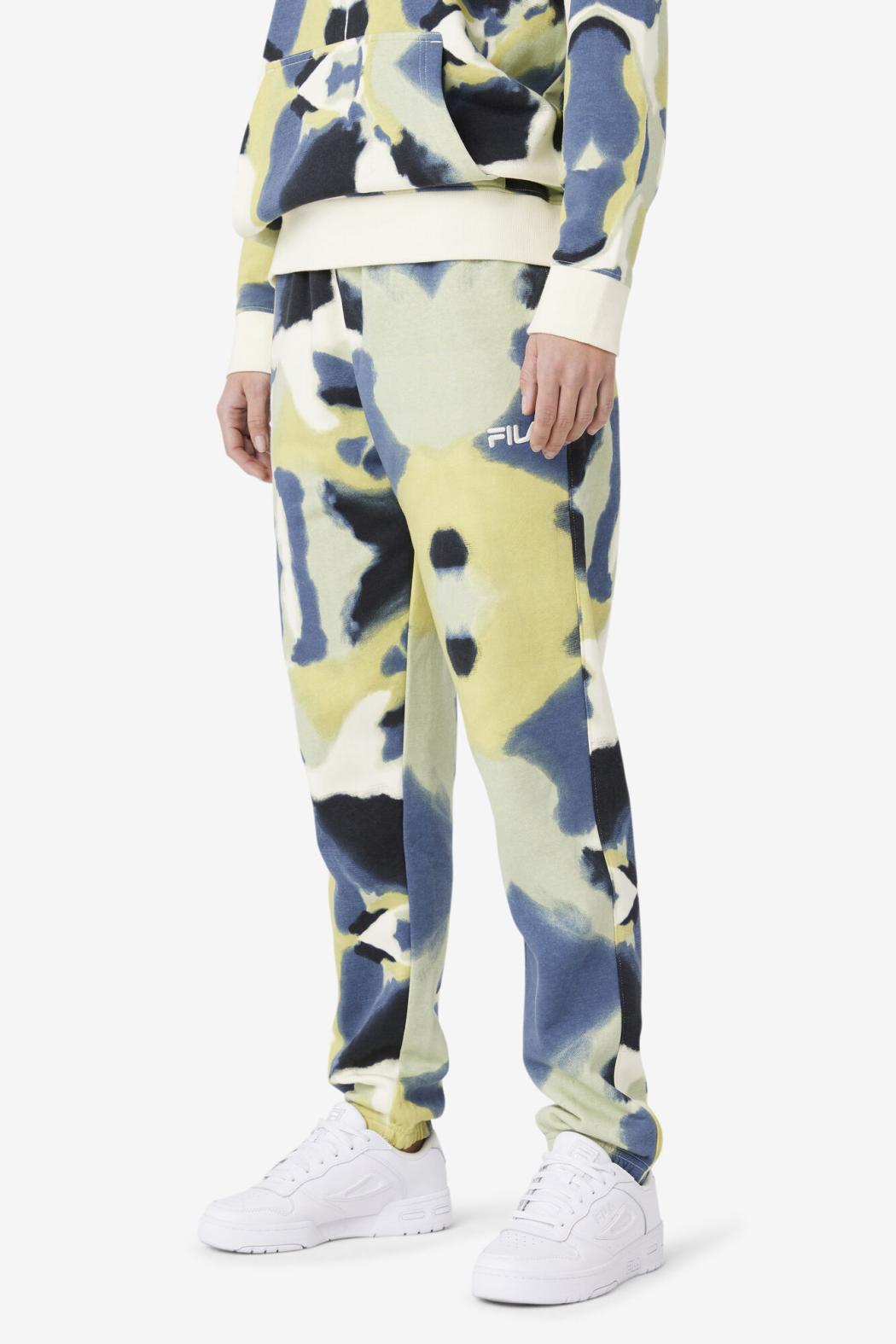 FILA Jabre Jogger 177 BABY'S BREATH BRUSHSTROKE PRINT | Women Shorts &amp; Pants