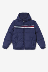 FILA Jake Puffer Jacket 410 FILA NAVY / FILA RED | Men Sweaters &amp; Outerwear