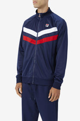 FILA Jaya Track Jacket 410 FILA NAVY / FILA RED / WHITE | Men Sweatsuits &amp; Tracksuits