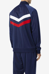 FILA Jaya Track Jacket 410 FILA NAVY / FILA RED / WHITE | Men Sweatsuits &amp; Tracksuits