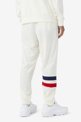 FILA Jaya Track Pant 172 EGRET / FILA RED / FILA NAVY | Men Sweatsuits &amp; Tracksuits