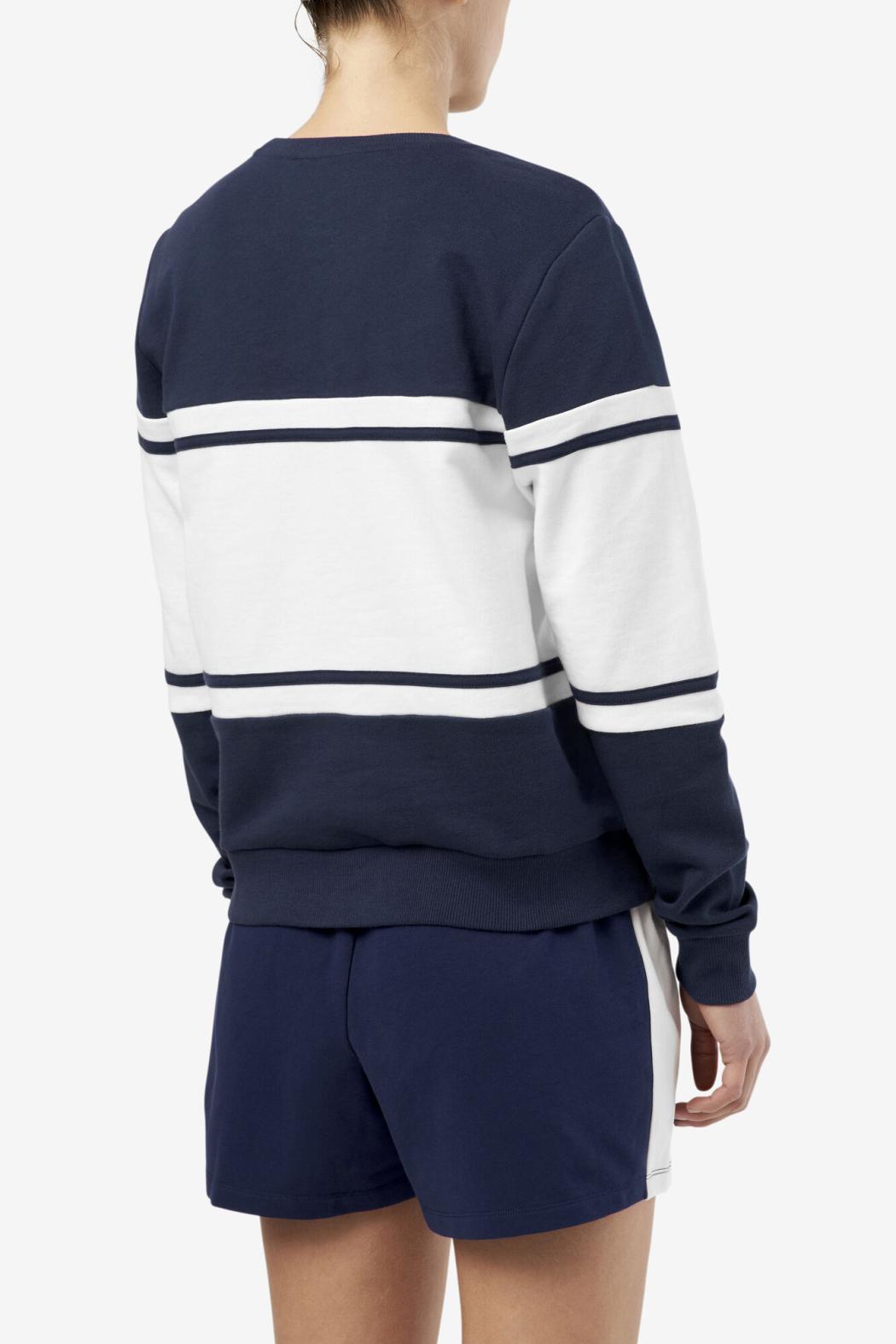 FILA Jayla Crew 410 FILA NAVY | Women Sweatshirts &amp; Hoodies