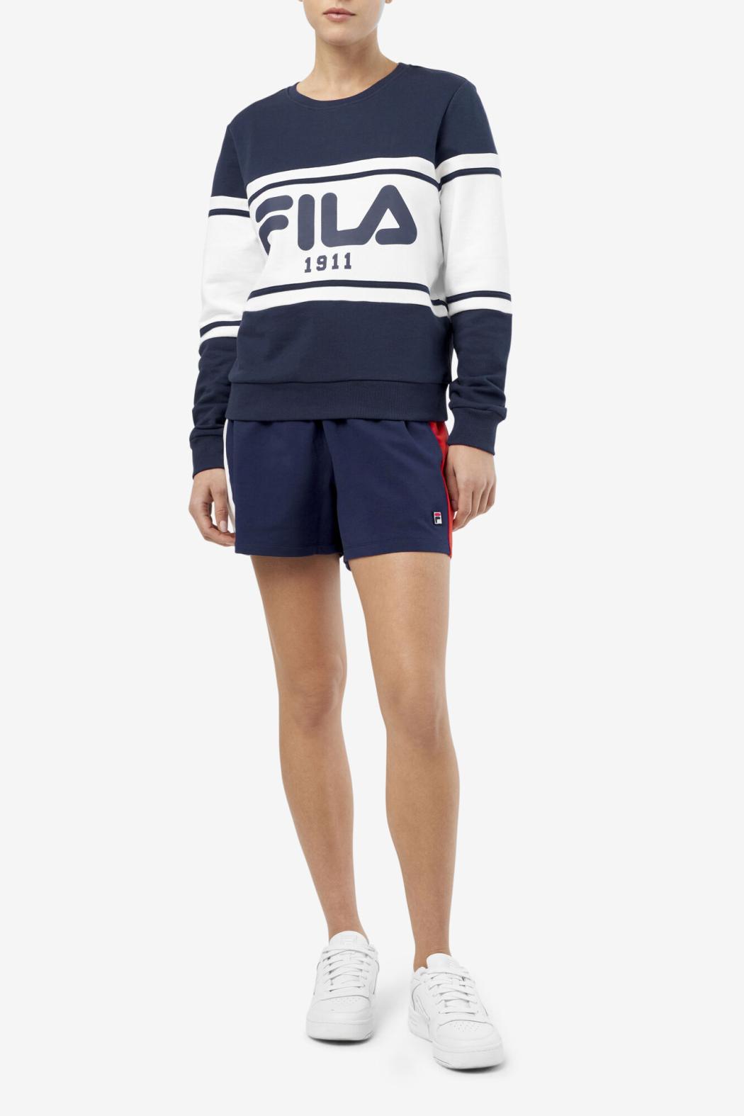 FILA Jayla Crew 410 FILA NAVY | Women Sweatshirts &amp; Hoodies