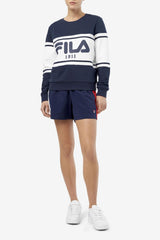 FILA Jayla Crew 410 FILA NAVY | Women Sweatshirts &amp; Hoodies