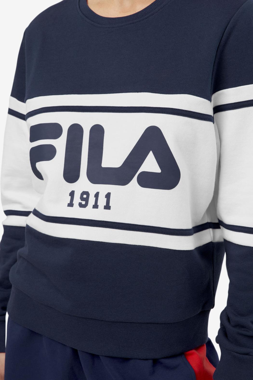 FILA Jayla Crew 410 FILA NAVY | Women Sweatshirts &amp; Hoodies
