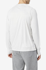 FILA Jazam Long Sleeve Crew 036 NIMBUS CLOUD / BLACK | Men Tops