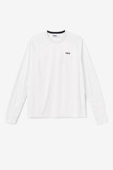 FILA Jazam Long Sleeve Crew 036 NIMBUS CLOUD / BLACK | Men Tops