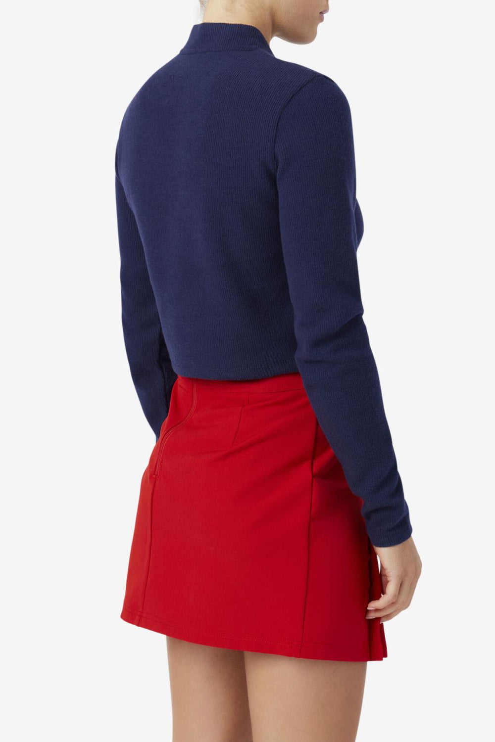 FILA Josie Half Zip Top 410 FILA NAVY | Women Tops &amp; T-Shirts