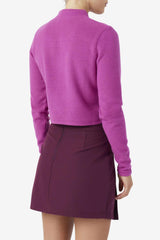 FILA Josie Half Zip Top 561 BATON ROUGE / POTPOURRI | Women Tops &amp; T-Shirts