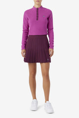 FILA Josie Half Zip Top 561 BATON ROUGE / POTPOURRI | Women Tops &amp; T-Shirts