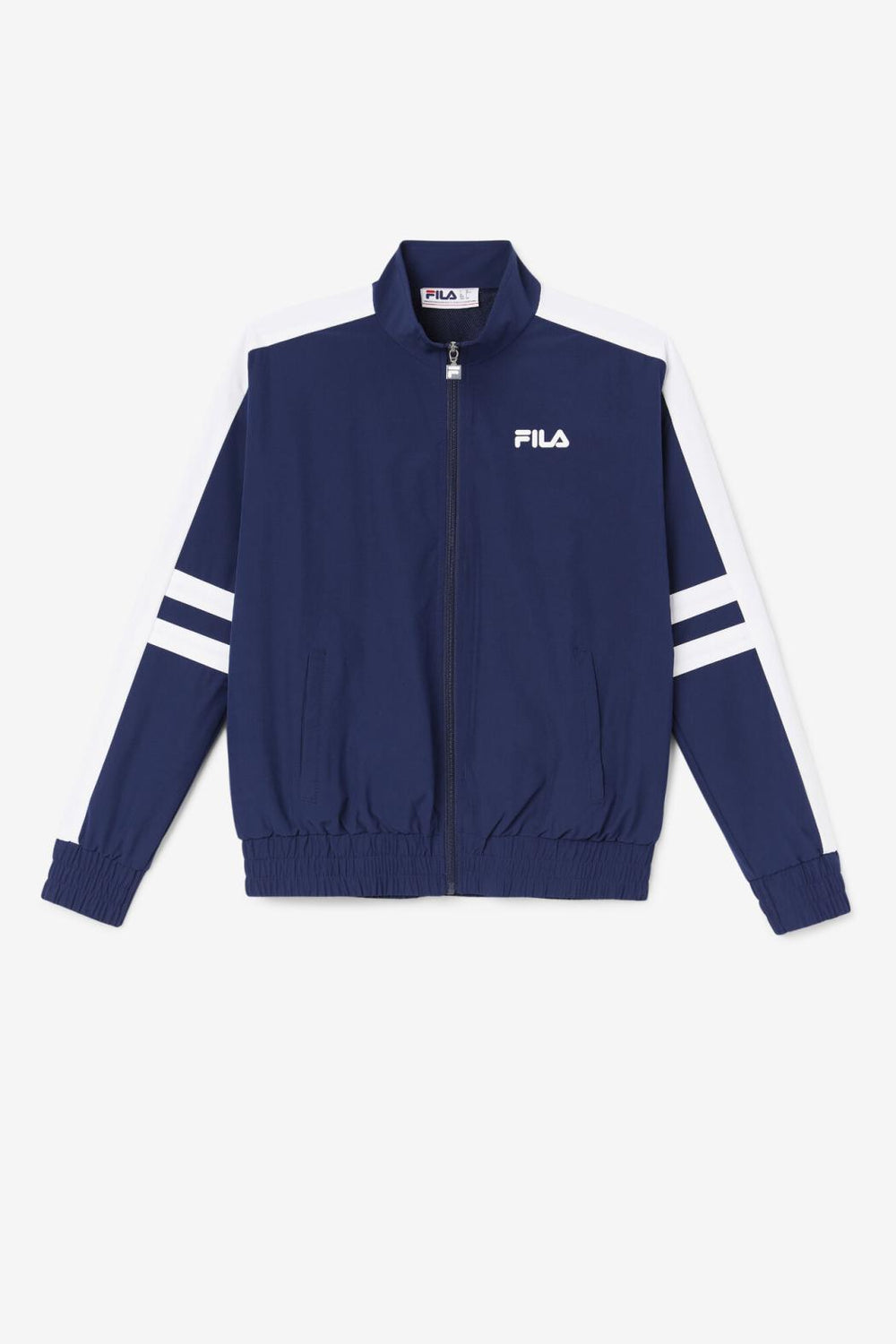 FILA Jovia Track Jacket 410 FILA NAVY / WHITE | Women Jackets &amp; Outerwear