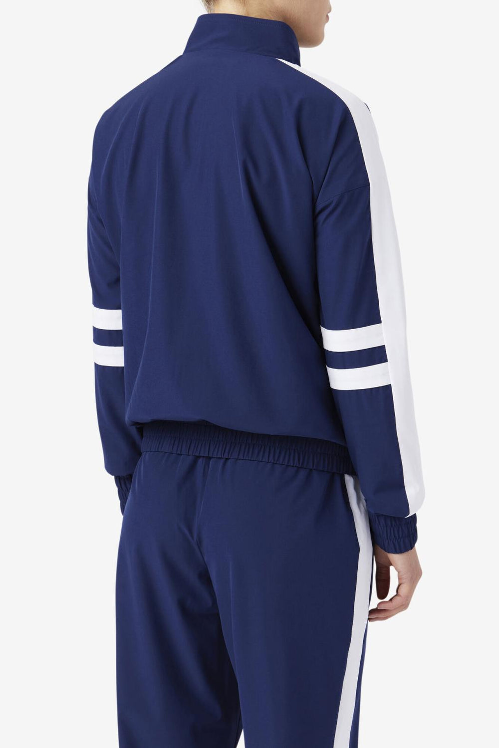 FILA Jovia Track Jacket 410 FILA NAVY / WHITE | Women Jackets &amp; Outerwear