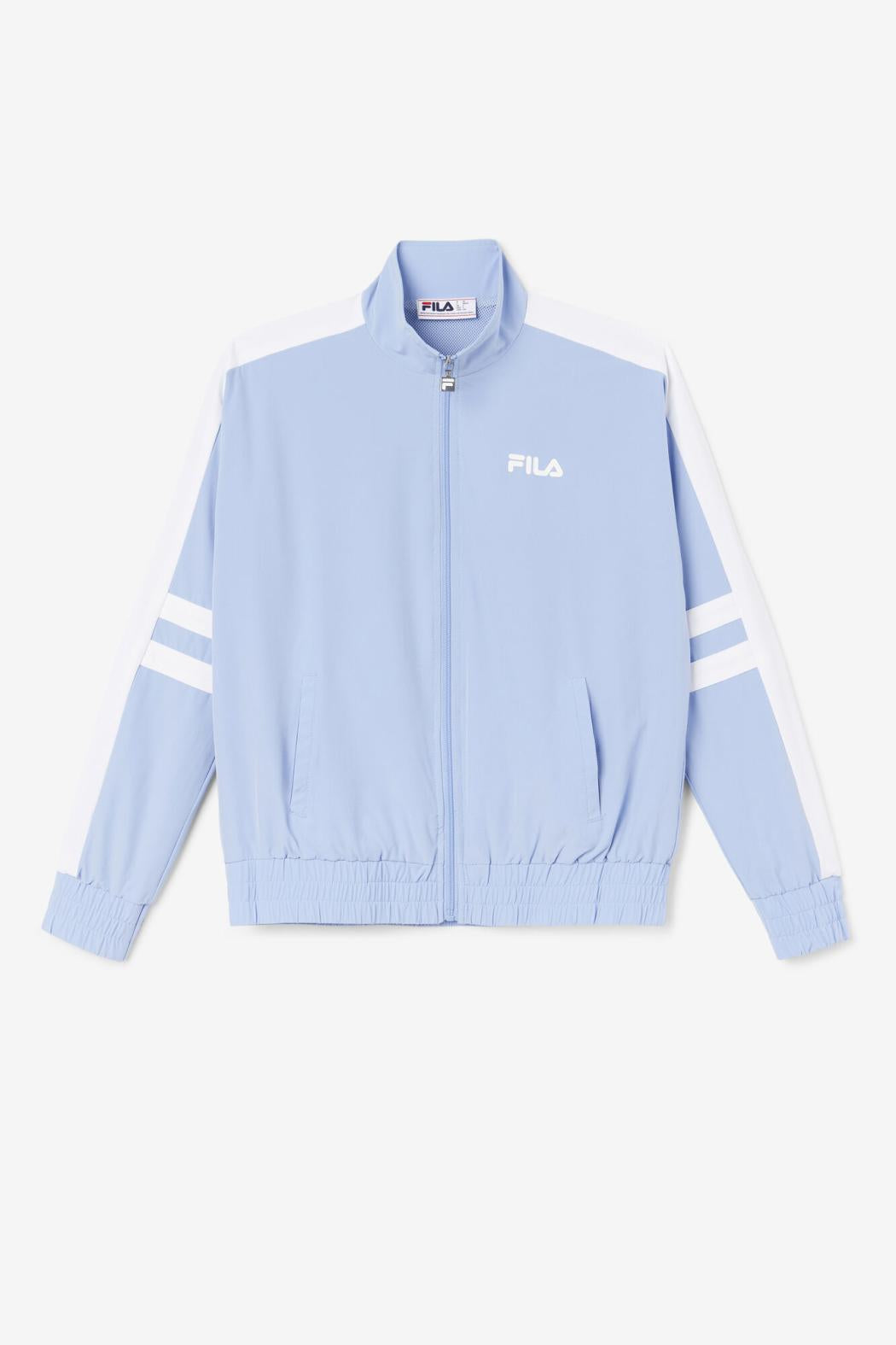 FILA Jovia Track Jacket 444 FOREVER BLUE / WHITE | Women Jackets &amp; Outerwear