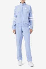 FILA Jovia Track Jacket 444 FOREVER BLUE / WHITE | Women Jackets &amp; Outerwear