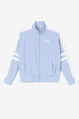 FILA Jovia Track Jacket 444 FOREVER BLUE / WHITE | Women Jackets &amp; Outerwear