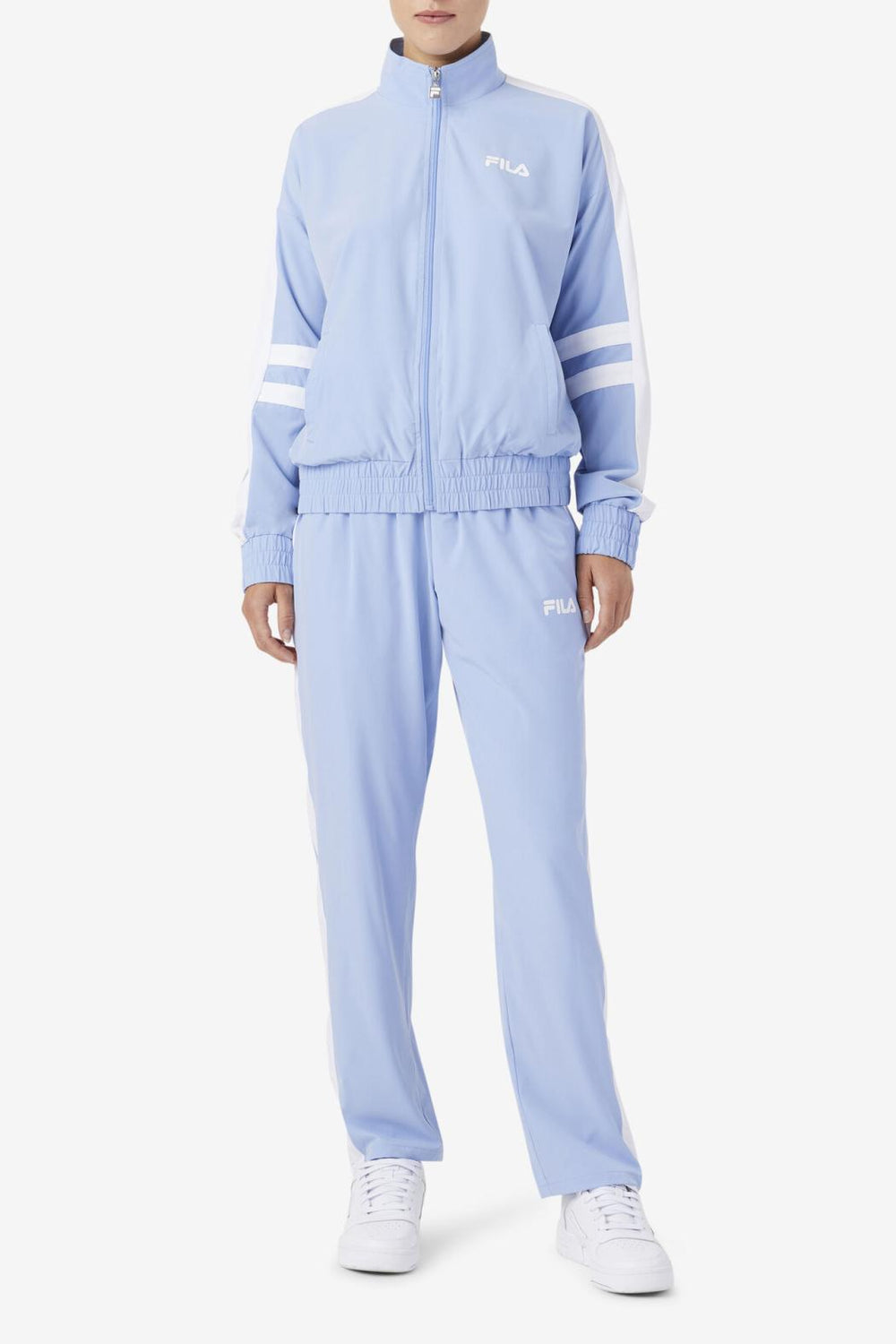 FILA Jovia Track Pant 444 FOREVER BLUE / WHITE | Women Shorts &amp; Pants