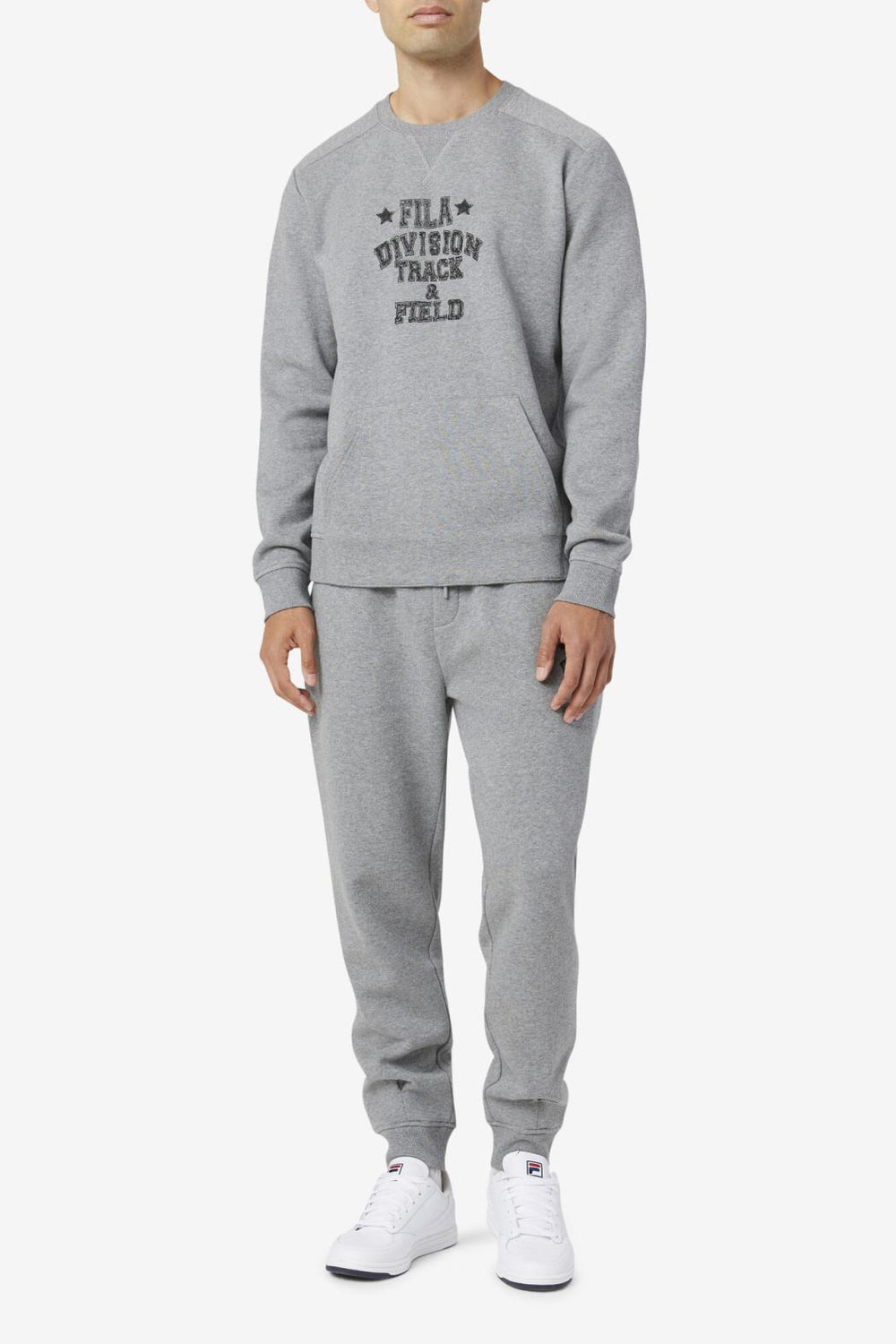 FILA Juddah Crew 027 VARSITY HEATHER | Men Sweatshirts &amp; Hoodies