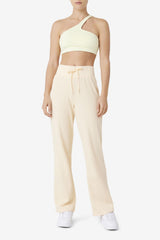 FILA Kady Asymmetric Bra Top 742 TENDER YELLOW | Women Tops &amp; T-Shirts