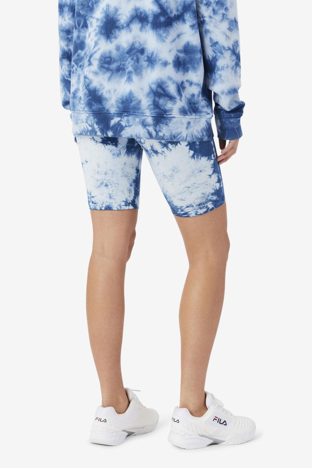 FILA Kamari Bike Short 436 MAJOLICA BLUE/PUMICE STONE | Women Shorts &amp; Pants