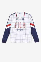 FILA Kay Goalie Jersey 100 WHITE / CANAL BLUE / FILA RED / WHITE | Men Tops
