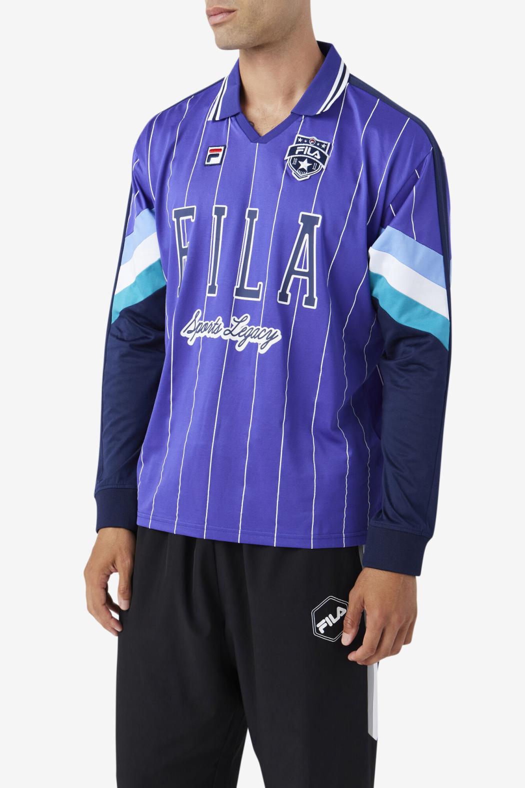 FILA Kay Goalie Jersey 514 LIBERTY / BEL AIR BLUE / WHITE / PAGODA BLUE | Men Tops